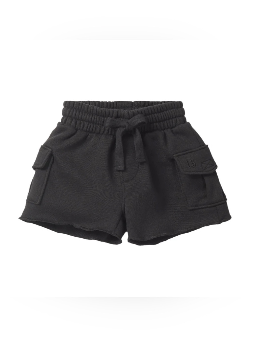Little Bipsy Black Cargo Knit Women's Shorts